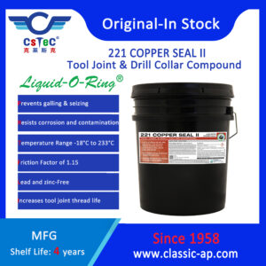 Liquid-O-Ring 221 Copper Seal II Tool Joint And Drill Collar Compound