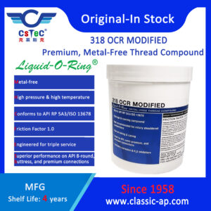Liquid-O-Ring 318 OCR Modified Premium, Metal-Free Thread Compound